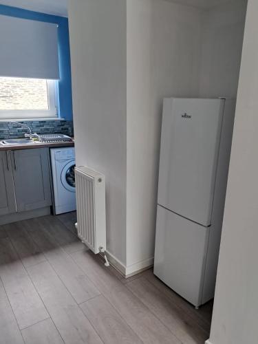 Η κουζίνα ή μικρή κουζίνα στο Granny's Hoose