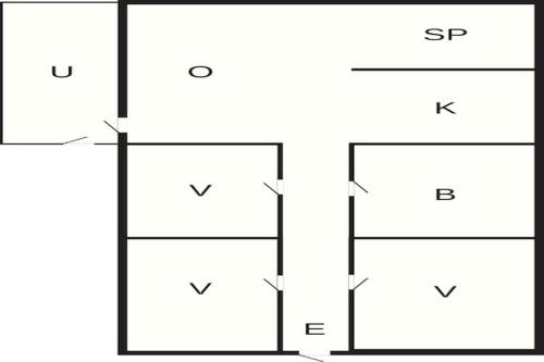 two boxes with the same number of electrons at 6 person holiday home in Thisted-By Traum in Torsted
