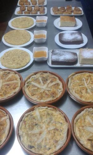 Mad på landstedet eller i nærheden