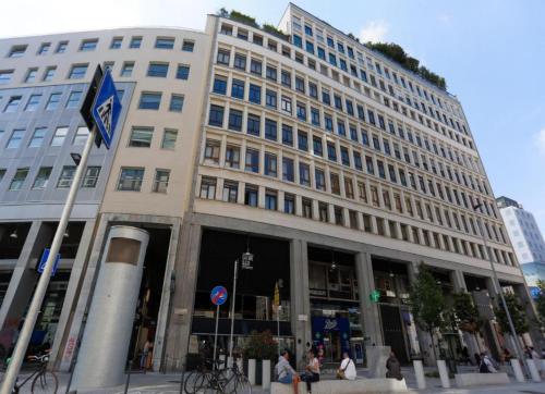 Bygningen som lejligheden ligger i