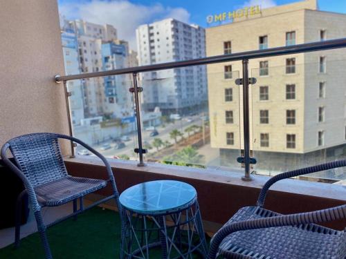 Balkoni atau teres di Appartement, luxe F3