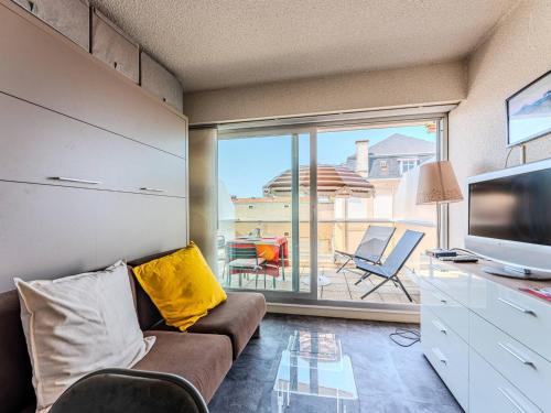 Studio rénové chic, proche plage, pour 3 pers.