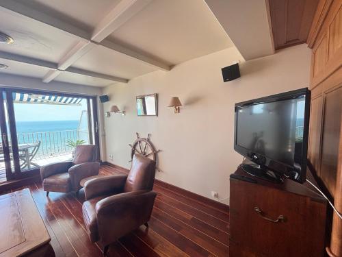 Appartement avec terrasse face plage, 4 pers
