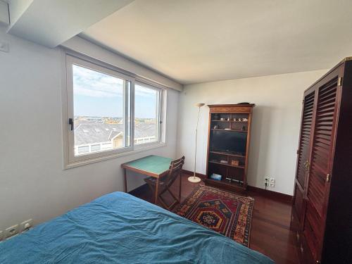 Appartement avec terrasse face plage, 4 pers