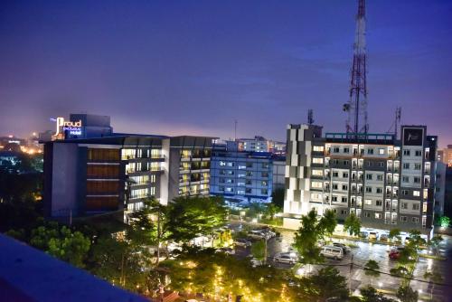 Bangunan di mana terletaknya hotel