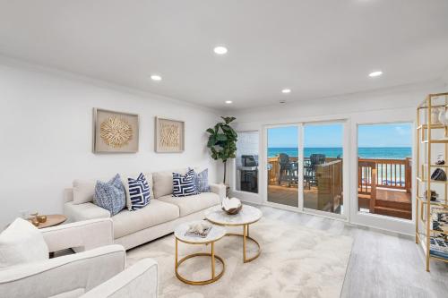 Area soggiorno di Beachfront Luxury House