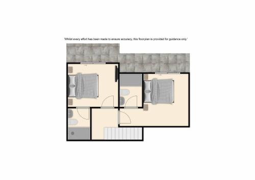 a floor plan of a house at Villa Krini Delight in vlicha