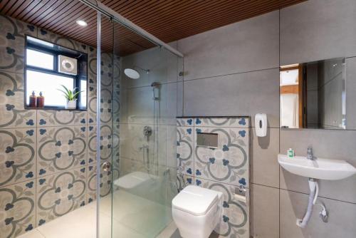 Ένα μπάνιο στο Sucasa Farm Stays