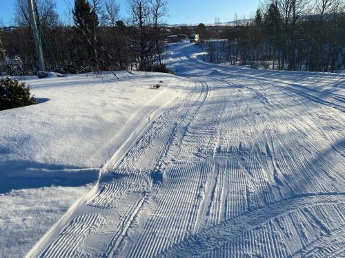 Traditional Cabin In Nøsterbølia om vinteren