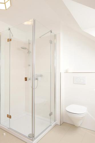 Bilik mandi di Ringhotel Fährhaus