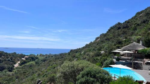 Secluded Villa With Sea View In Palombaggia