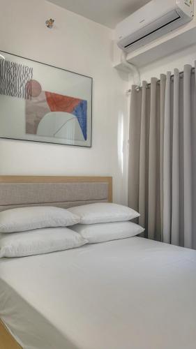 Postel nebo postele na pokoji v ubytování L. Casa • Tagaytay Staycation