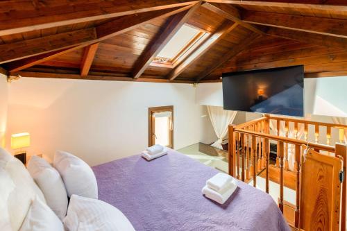 Un ou plusieurs lits dans un hébergement de l'établissement Odyssey's Palace - Escape in Mythical Ithaca