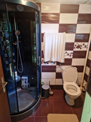 Bilik mandi di Casa Larisa