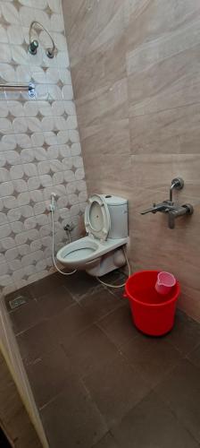 Ένα μπάνιο στο Guru Krupa Home Stay