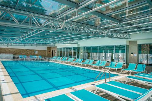 Πισίνα στο ή κοντά στο Side Aluna Hotel