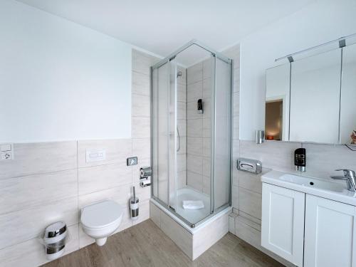 Koupelna v ubytování REGIOHOTEL Wittekind Burg