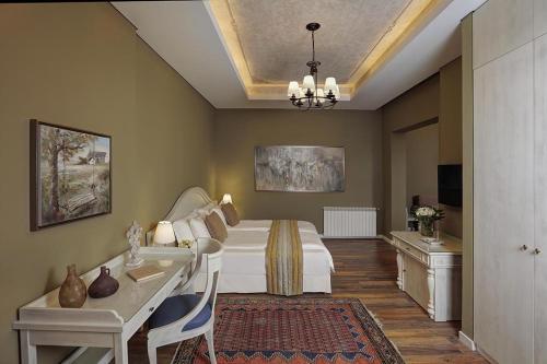 Χώρος καθιστικού στο Grand Hotel Bois De Boulogne