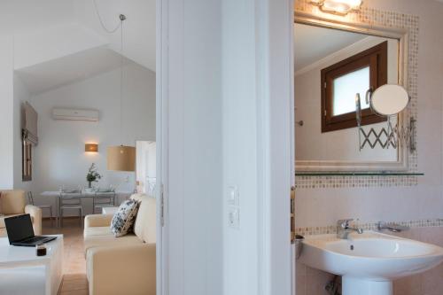 Kylpyhuone majoituspaikassa Anassa Mare Villas & Residences