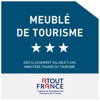 un panneau indiquant le module de compétition avec les étoiles dans l'établissement Le 42, très bel appartement - Hyper centre - Calme, à Pau