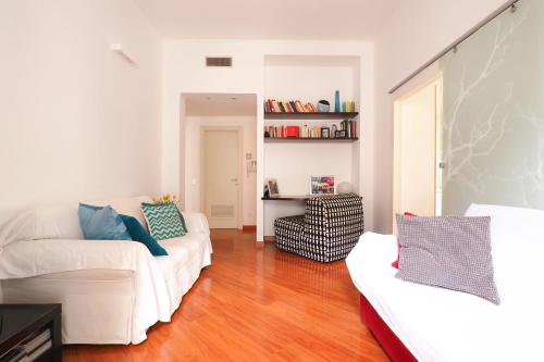 A seating area at SVA18 Fully equipped large flat S Ambrogio