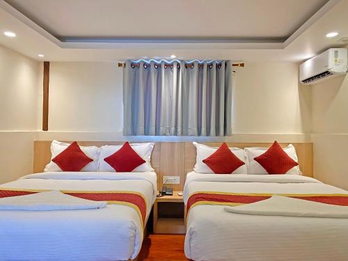 Hotel Shivay Pvt ltdにあるベッド