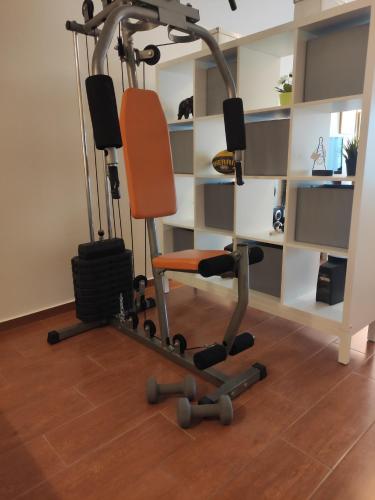 Γυμναστήριο ή/και όργανα γυμναστικής στο Cosy Garden Bungalow