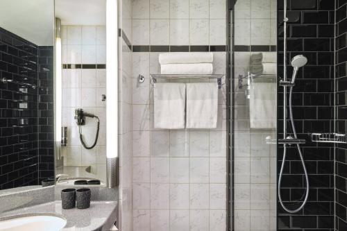 Koupelna v ubytování NYX Hotel Berlin Köpenick by Leonardo Hotels