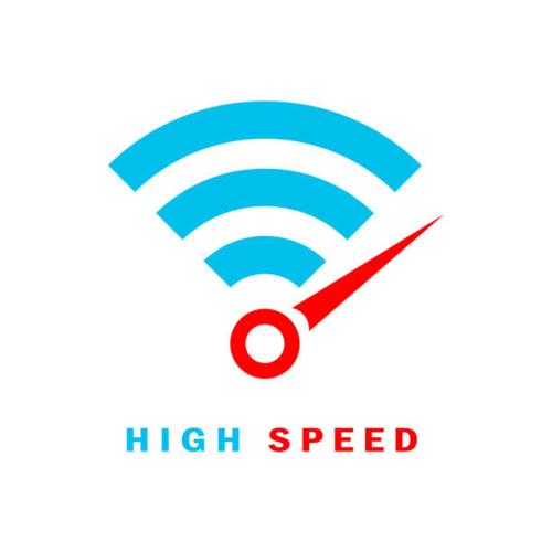 a symbol of high speed with a thermometer at Luxury Spacious Pad with Games Room in Sheffield
