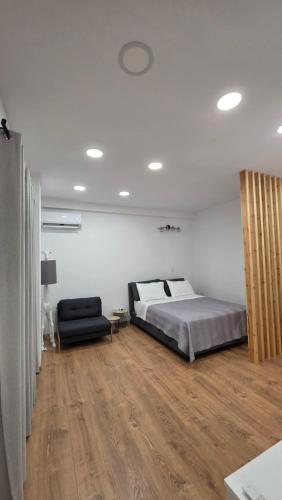 Apartment 34にあるベッド