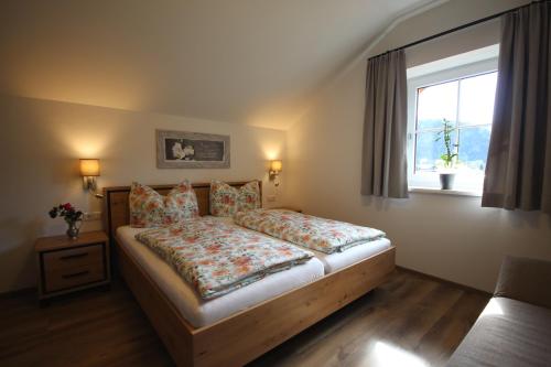 Katil atau katil-katil dalam bilik di Ferienwohnung Schlossmayr