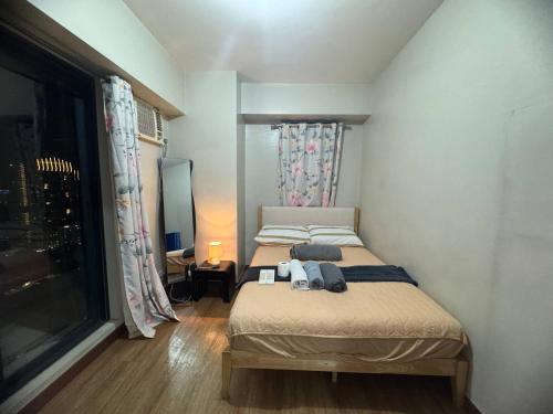 Katil atau katil-katil dalam bilik di Flair Towers Condo near MRT Bonifacio and Shaw within Greenfields