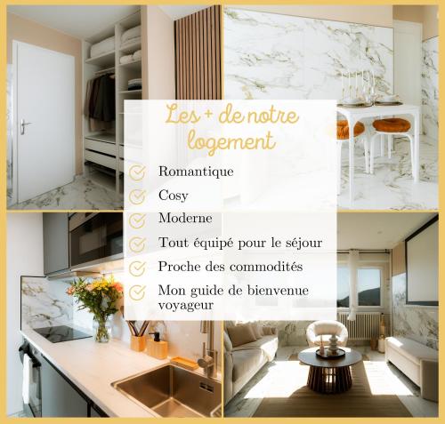 Photo de la galerie de l'établissement B Unique Appartement Jacuzzi I Cinéma, à Gaillard