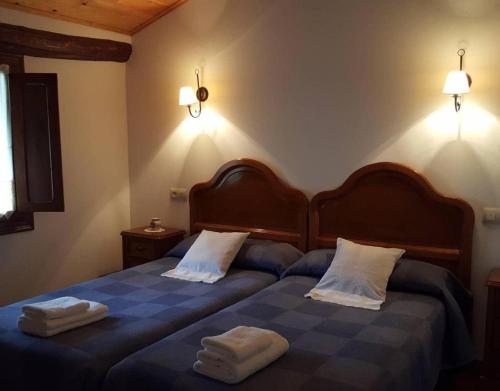 Postel nebo postele na pokoji v ubytování Apartamento Rural La Tablá