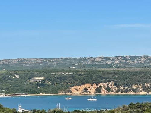 Naturlandskabet i nærheden af villaen