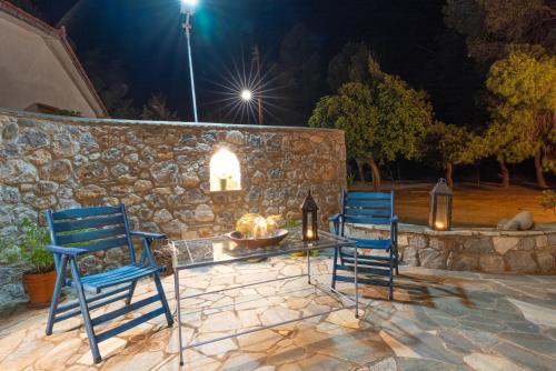 Patio nebo venkovní prostory v ubytování Maistros Studios