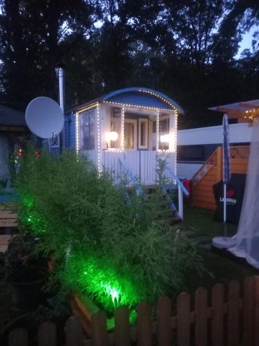 Ein Garten an der Unterkunft Cottage-Irina