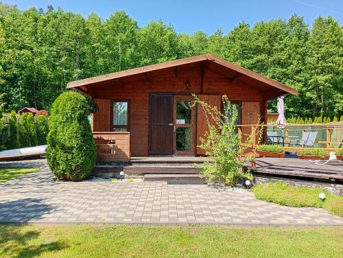 Domek letniskowy w Nadolu nad jeziorem Żarnowieckim