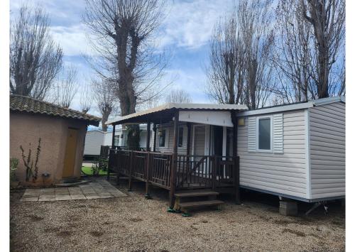 Mobil-home Clim, TV, LL Camping LA CARABASSE 4 étoiles - MH-A012