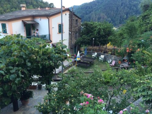 Jardín al aire libre en Affittacamere La Quiete