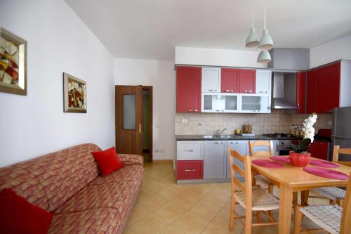 Kuchyň nebo kuchyňský kout v ubytování Casa Marea