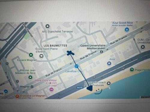 Photo de la galerie de l'établissement Studio with Terrace near Beach, à Nice