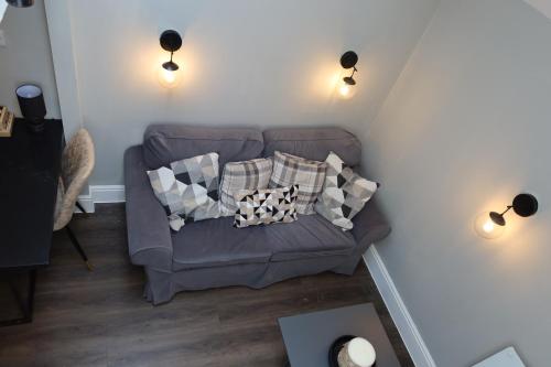 Χώρος καθιστικού στο Manchester City Centre Duplex