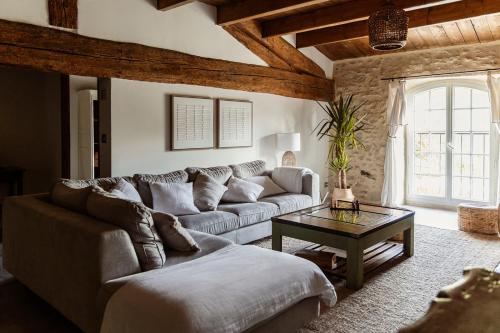 Χώρος καθιστικού στο Mas Millésime - Gîte Mourvèdre - 6 pers - Piscine privative - St Remy de Provence