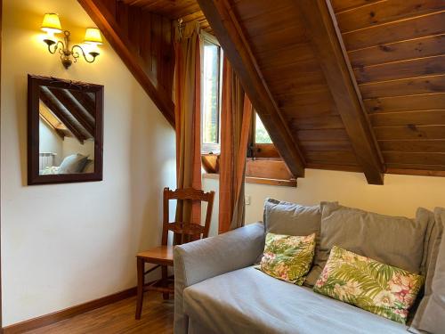 Postel nebo postele na pokoji v ubytování Hotel Colomers