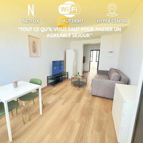 Cosy appart- 2 pers Netflix Hyper centre Douai