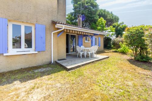 Bygningen som feriehuset ligger i