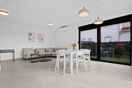 Χώρος καθιστικού στο Villa Bianca