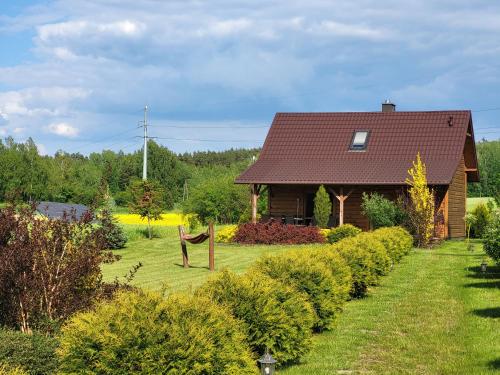 Agroturystyka Pod Lipą- Domek Jaśminowy, Domek z SAUNĄ