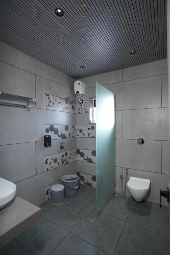 Koupelna v ubytování SEA SIGHT RESORT